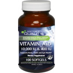 Vitamin A&D 10,000 & 400 IU Softgels